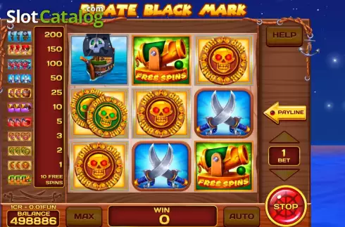 Скрин3. Pirate Black Mark (Pull Tabs) слот