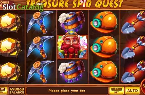 Скрин2. Treasure Spin Quest слот
