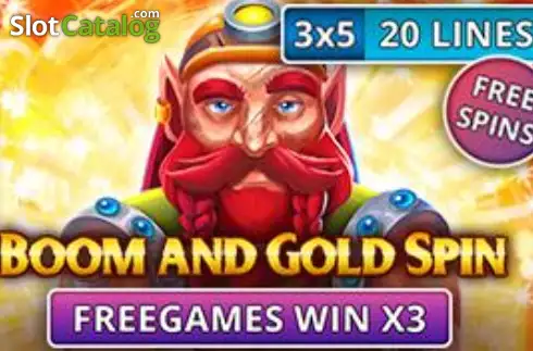 Boom and Gold Spin слот