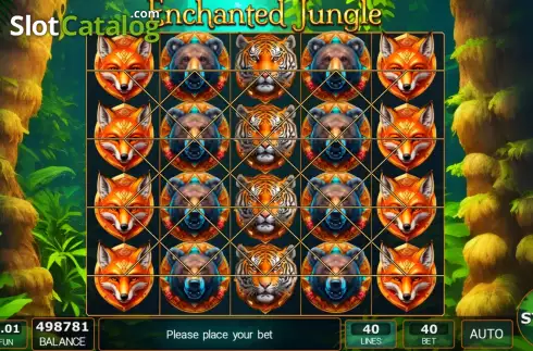 Скрин2. Enchanted Jungle слот