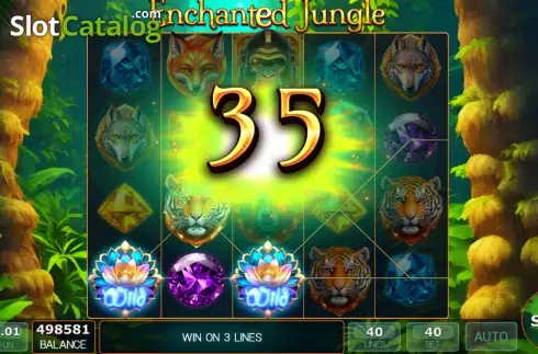 Скрин3. Enchanted Jungle слот