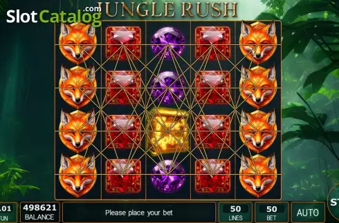 Скрин2. Jungle Rush слот