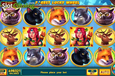Скрин2. Forest Lucky Wheel слот