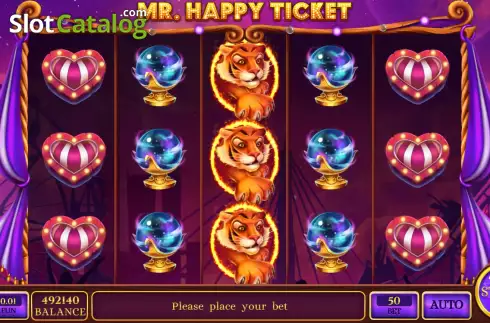 Скрин2. Mr. Happy Ticket слот