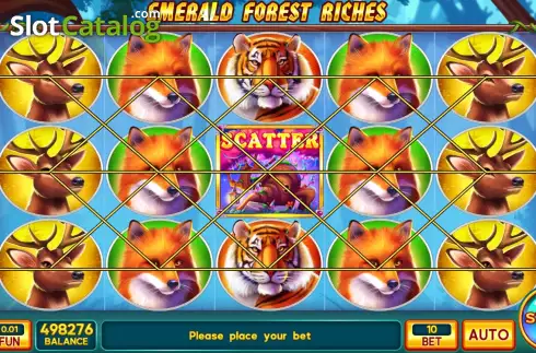 Скрин2. Emerald Forest Riches слот