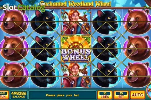 Скрин2. Enchanted Woodland Wheel слот