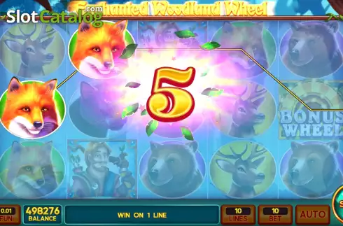 Скрин3. Enchanted Woodland Wheel слот