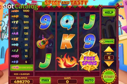 Скрин2. Spicy and Tasty (Reel Respin) слот