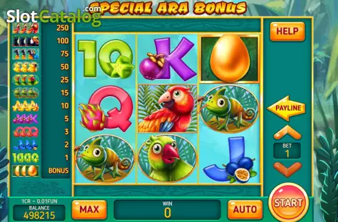 Скрин2. Special Ara Bonus (Pull Tabs) слот
