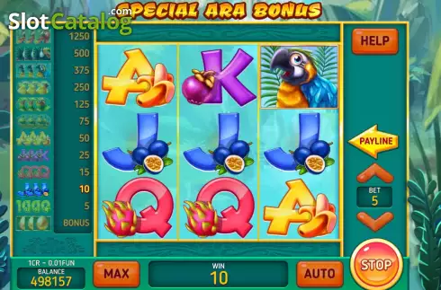 Скрин3. Special Ara Bonus (3x3) слот