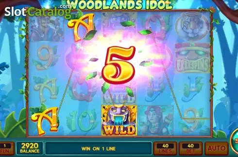Скрин3. Woodlands idol слот