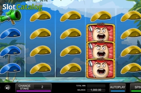 Скрин3. Eggspendables слот