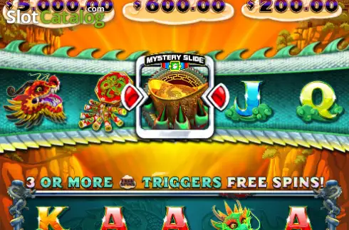 Скрин2. Sky Dragons слот