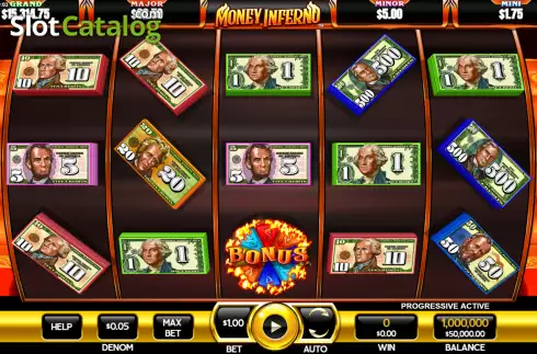 Скрин2. Money Inferno слот