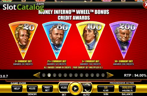 Скрин7. Money Inferno слот