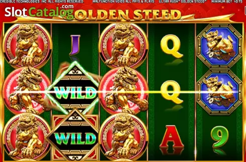 Скрин2. Ultra Rush Golden Steed слот