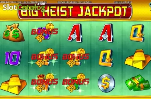 Скрин4. Big Heist Jackpot слот