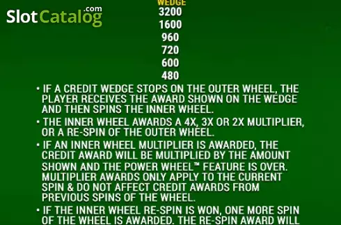 Скрин8. Fate of the 8 Power Wheel слот