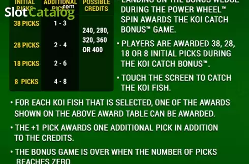 Скрин9. Fate of the 8 Power Wheel слот