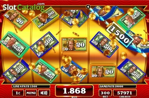 Скрин2. Crazy Money Super Sky Wheel слот