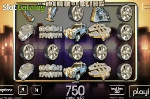 Скрин2. King of Bling слот