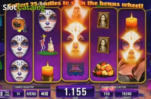 Скрин4. Lady of the Dead слот