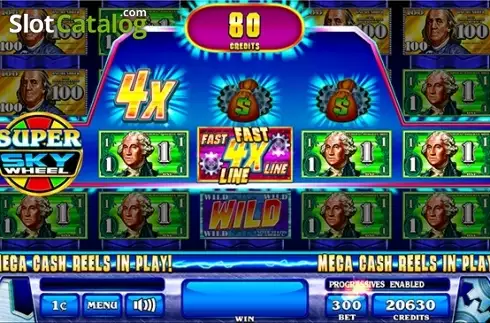 Скрин2. Money Roll Super Sky Wheel слот