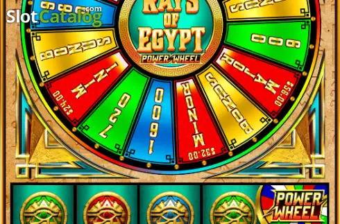 Скрин2. Rays of Egypt слот