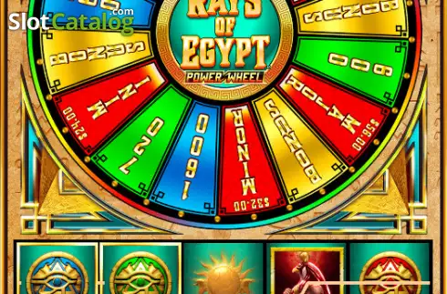 Скрин3. Rays of Egypt слот