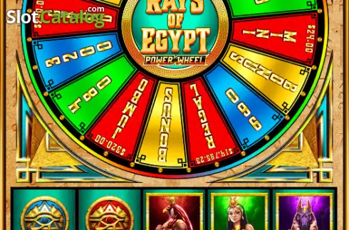 Скрин4. Rays of Egypt слот