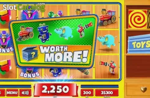 Скрин6. Treasured Toys слот