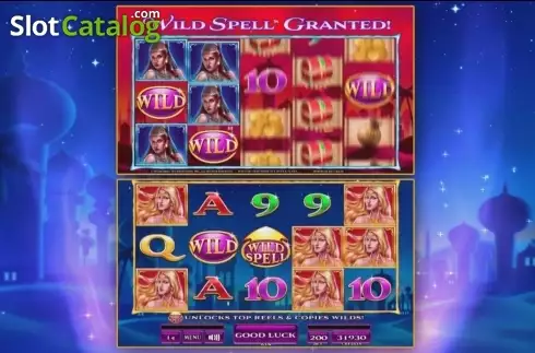 Скрин3. Wild Spell слот