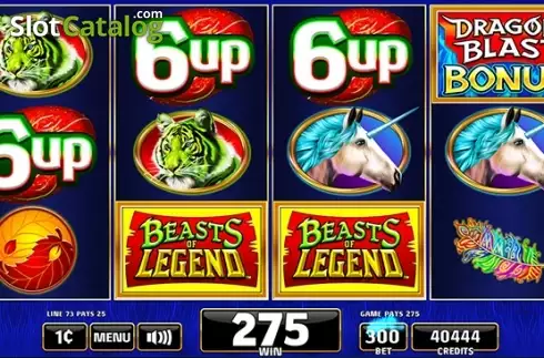 Скрин6. Beasts of Legend слот