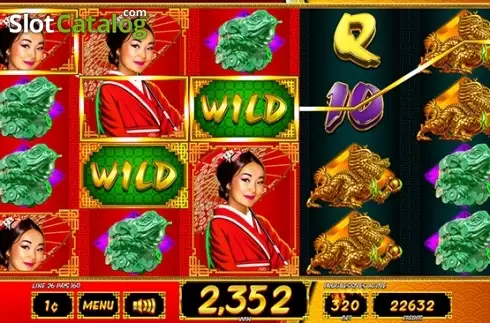 Скрин4. Treasures of the East слот