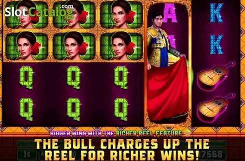 Скрин3. Dance De Los Toros слот