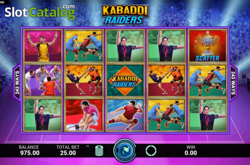 Скрин2. Kabaddi Raiders слот