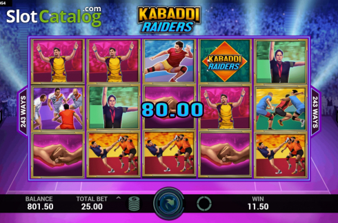 Скрин5. Kabaddi Raiders слот