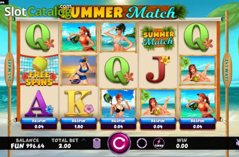 Скрин2. Summer Match слот