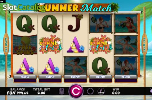 Скрин4. Summer Match слот