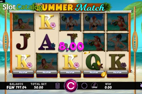 Скрин5. Summer Match слот