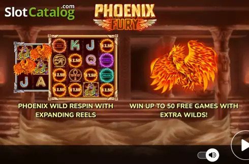 Скрин2. Phoenix Fury слот