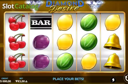 Скрин2. Diamond Desire слот