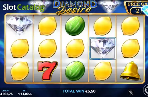 Скрин9. Diamond Desire слот
