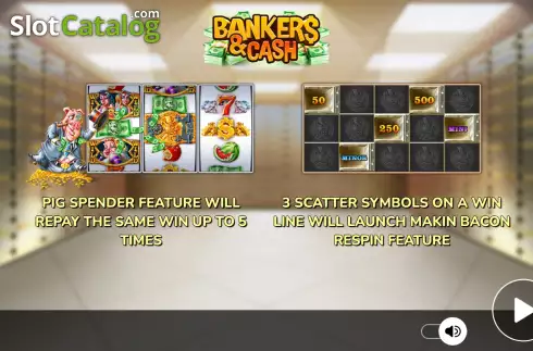 Скрин2. Bankers & Cash слот