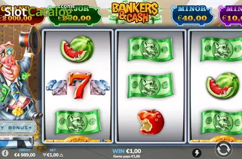 Скрин4. Bankers & Cash слот