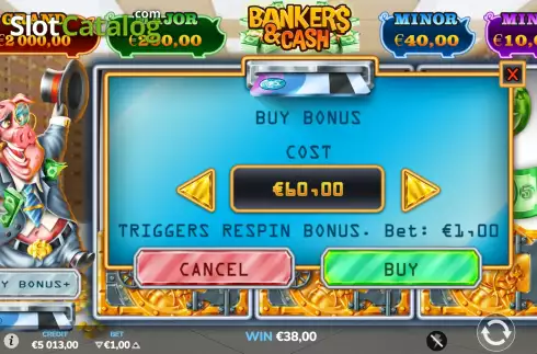 Скрин5. Bankers & Cash слот