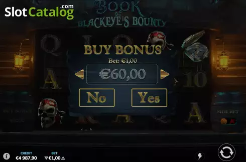 Скрин6. Book of Blackeye’s Bounty слот