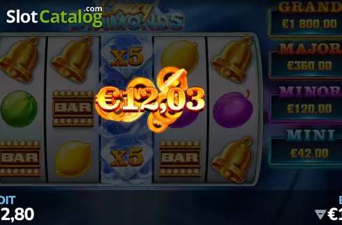 Скрин3. Crazy Diamonds (Indigo Magic) слот