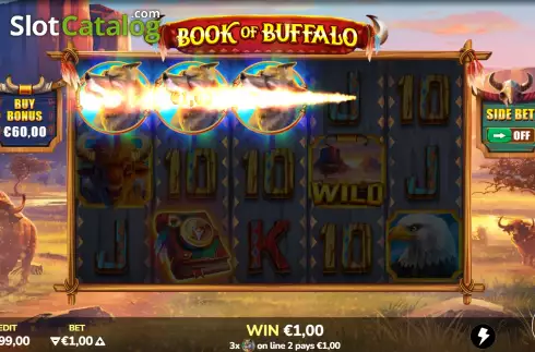 Скрин3. Book of Buffalo слот