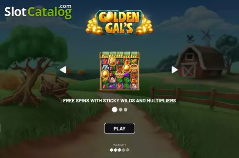 Скрин2. Golden Gal’s слот
